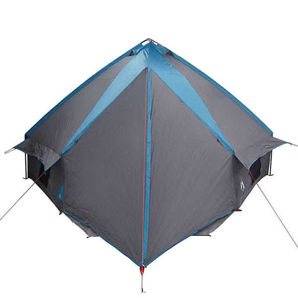 vidaXL Teepee Tent for 10 People Blue and Grey 567 x 470 x 242 cm