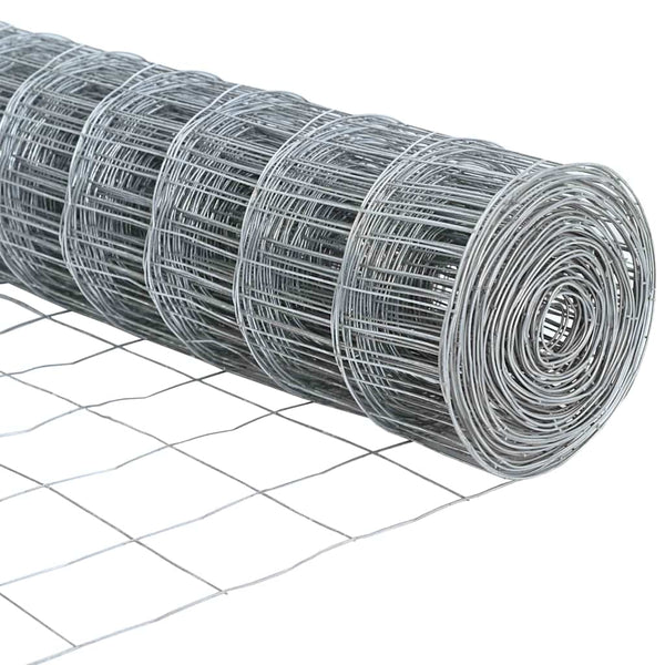 Eurozaun Silber 0,8 x 25 m Feuerverzinkt