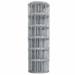 Eurozaun Silber 0,8 x 25 m Feuerverzinkt