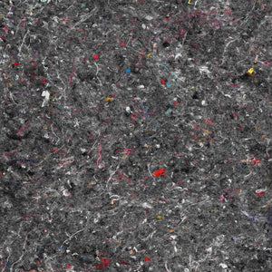 vidaXL Pond Liner Grey 1 x 25 m Polyester and Cotton