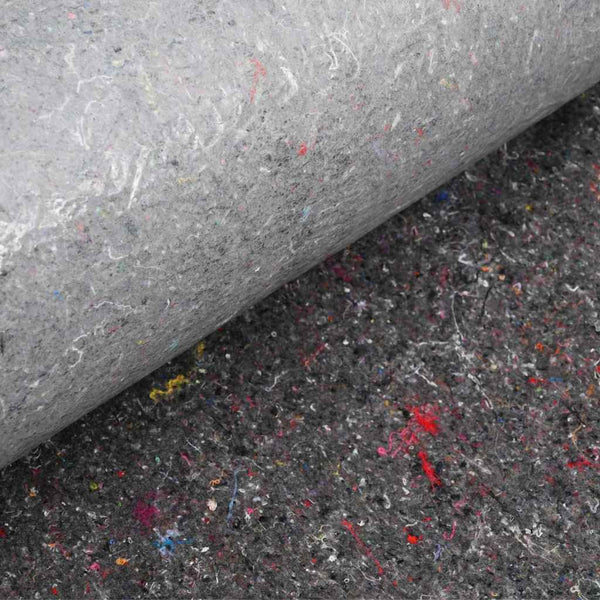 vidaXL Pond Liner Fleece Grey 1 x 50 m Polyester and Cotton
