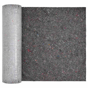 vidaXL Pond Liner Fleece Grey 1 x 50 m Polyester and Cotton