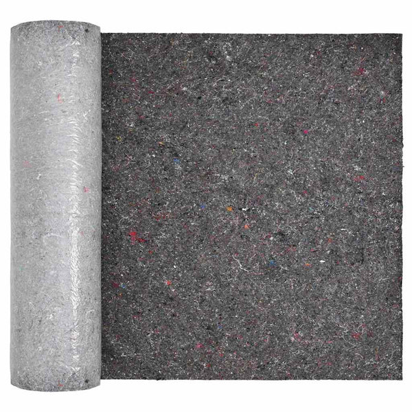 vidaXL Pond Liner Fleece Grey 1 x 50 m Polyester and Cotton