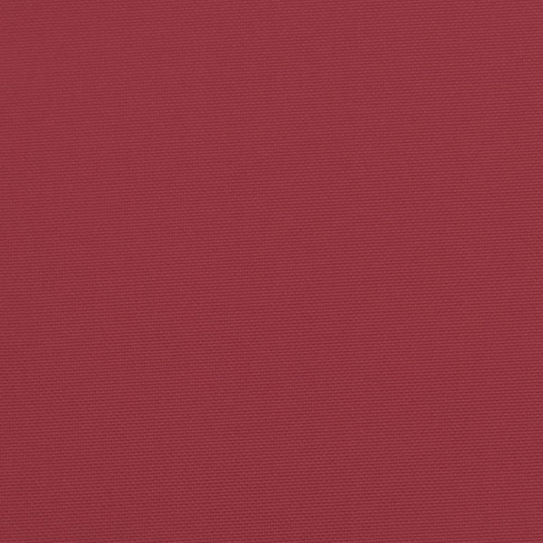 Weinrote Sofakissen, 50x50 cm, 4er-Set