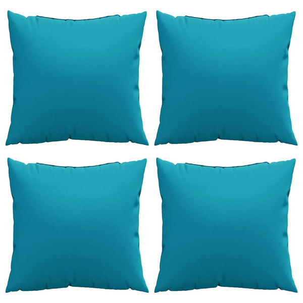 Blaue Sofakissen 60x60 cm, 4er-Set