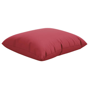 Weinrote Sofakissen 60x60 cm, 4er-Set