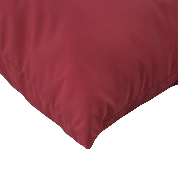 Weinrote Sofakissen 60x60 cm, 4er-Set