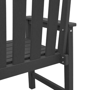 Garten Esszimmerstühle Schwarz, 2er-Set