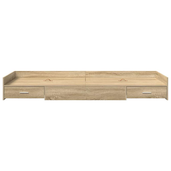 Bettrahmen Sonoma Eiche 90x200 cm