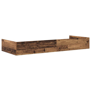 Bettrahmen Altholz 80x200 cm mit Kopfteil