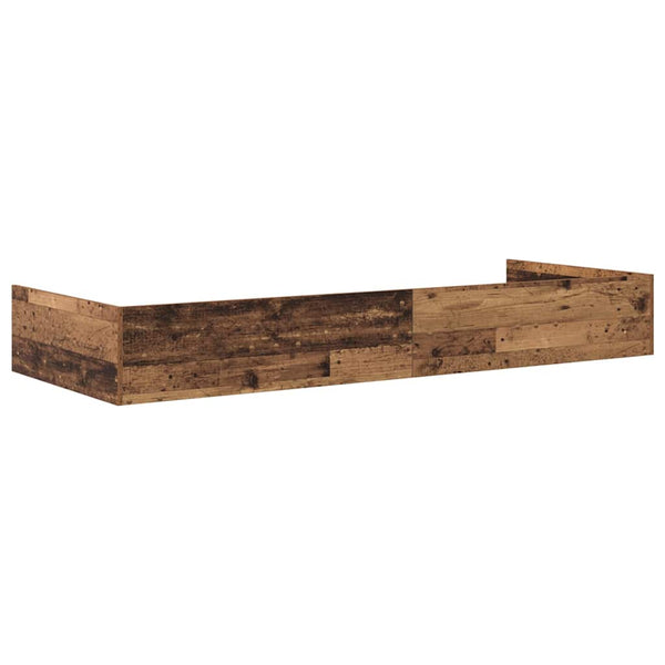 Bettrahmen Altholz 80x200 cm mit Kopfteil