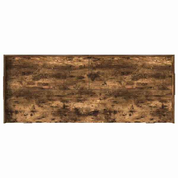 Bettrahmen Geräucherte Eiche 75x190 cm