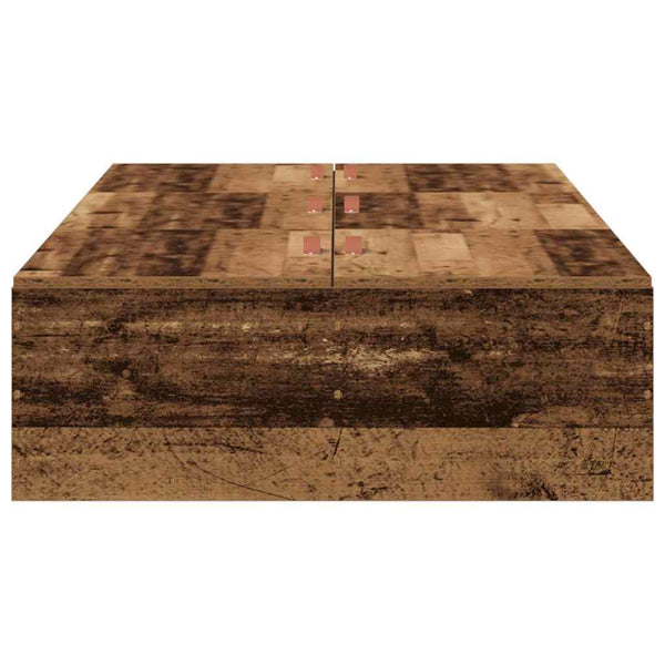 vidaXL Storage Bed Frame Reclaimed Wood 80 x 200 cm Engineered Wood