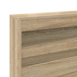 vidaXL Storage Headboard Sonoma Oak 80 cm Engineered Wood