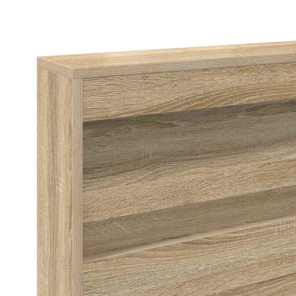 vidaXL Storage Headboard Sonoma Oak 80 cm Engineered Wood
