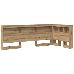 vidaXL Storage Headboard Artisan Oak 80 cm Engineered Wood