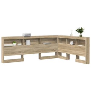 Sonoma Eiche Kopfteil mit Stauraum 150 cm