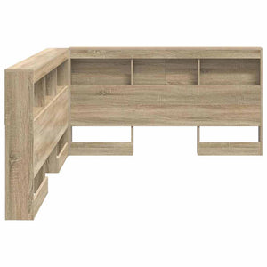 Sonoma Eiche Kopfteil mit Stauraum 150 cm