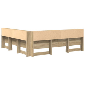 Aufbewahrungskopfteil Sonoma-Eiche 180 cm