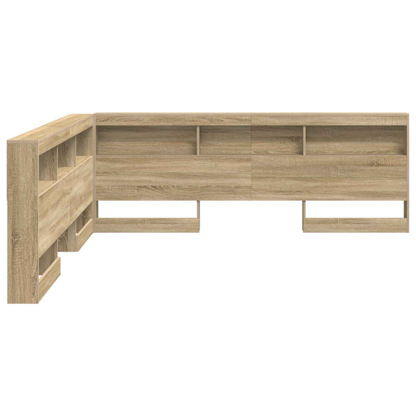 Aufbewahrungskopfteil Sonoma-Eiche 180 cm