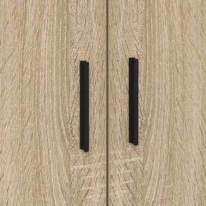 vidaXL Storage Bed Frame Sonoma Oak 75 cm Engineered Wood