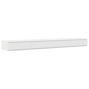 vidaXL Storage Bed Frame with Storage White 200 cm Engineered Wood