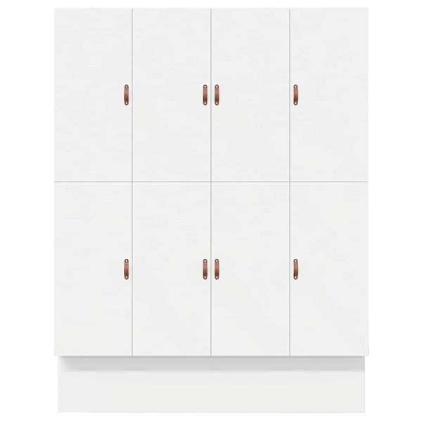 vidaXL Storage Bed Frame with Storage White 200 cm Engineered Wood