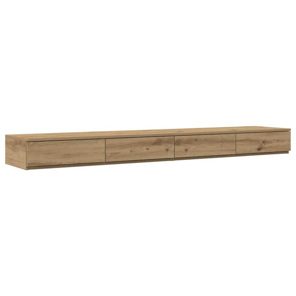 vidaXL Storage Bed Frame Artisan Oak 200 cm Engineered Wood