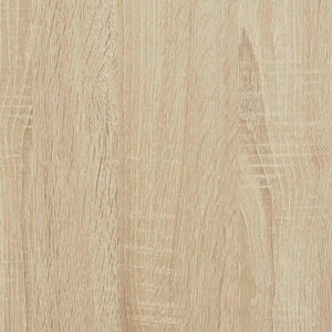 vidaXL Storage Bed Frame Sonoma Oak 160 cm Engineered Wood