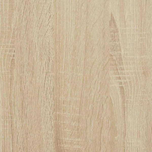 vidaXL Storage Bed Frame Sonoma Oak 160 cm Engineered Wood
