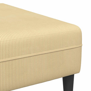 vidaXL Sofa Grey-Green 250 x 188 x 76 cm Corduroy