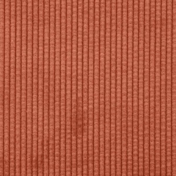 vidaXL Sofa Red-Orange 250 x 188 x 76 cm Corduroy