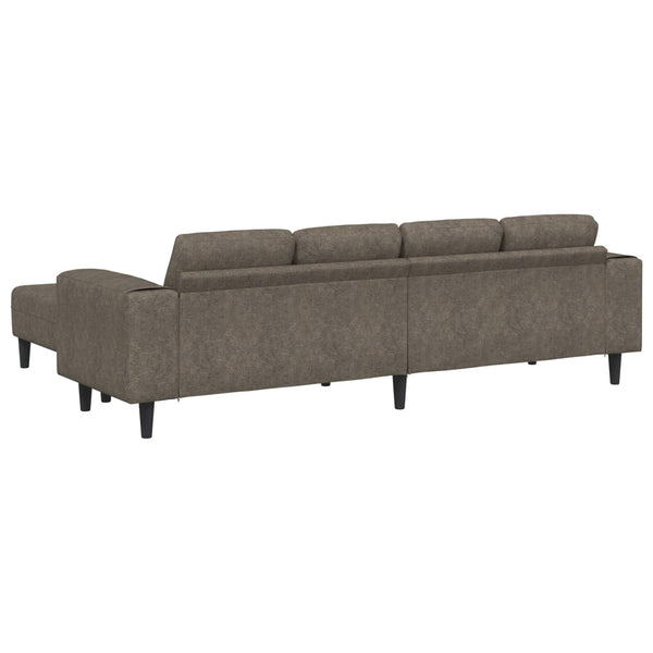 vidaXL Living Room Sofa 3 pcs Dark Grey
