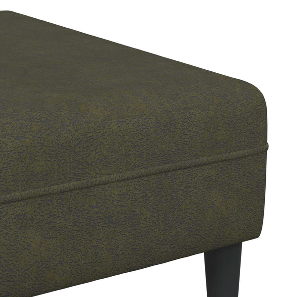 vidaXL Living Room Sofa 3 pcs Olive Green