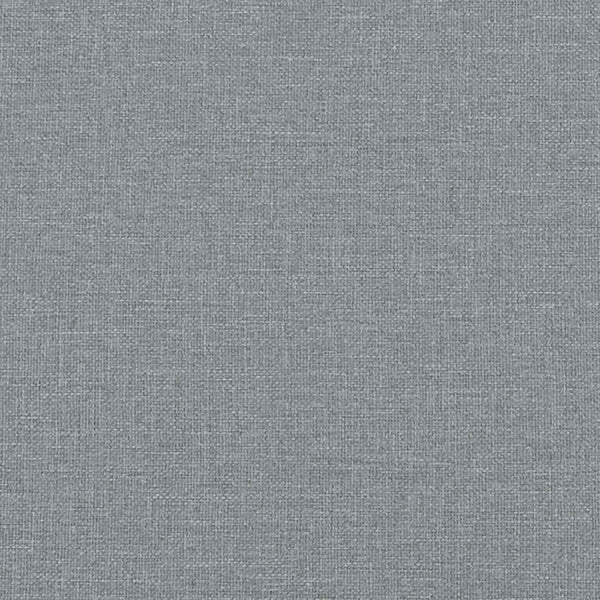 vidaXL 3-piece Sofa with Cushions Light Grey Fabric