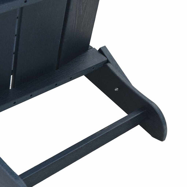 vidaXL Garden Chair 3 pcs Navy Blue 80.5 x 74.5 x 92 cm Polyethylene
