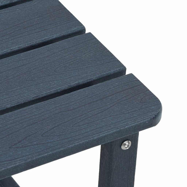 vidaXL Garden Chair 3 pcs Navy Blue 80.5 x 74.5 x 92 cm Polyethylene