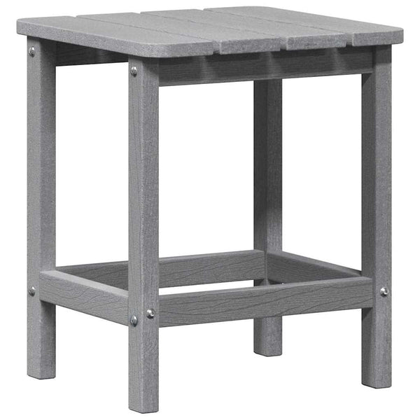 3er Set Sonnenliege Hellgrau Polyethylen