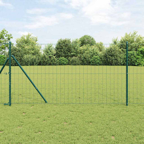 Eurozaun Grün 1,2 x 10 m, PVC-beschichtet