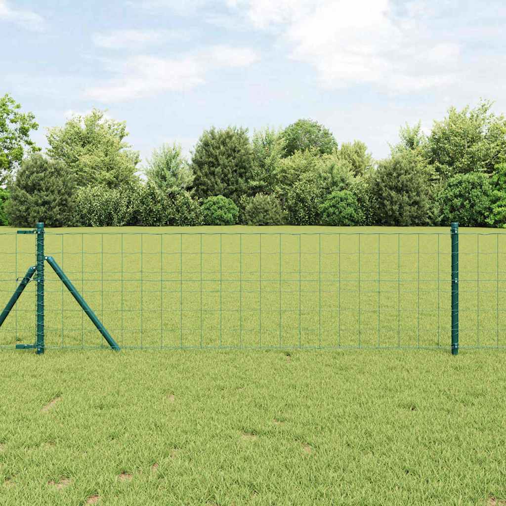 Eurozaun Grün 0,6x10m PVC-beschichtet