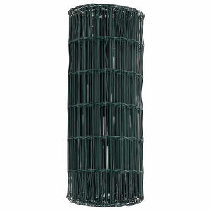vidaXL Euro Fence Green 0.6 x 50 m PVC-coated Iron
