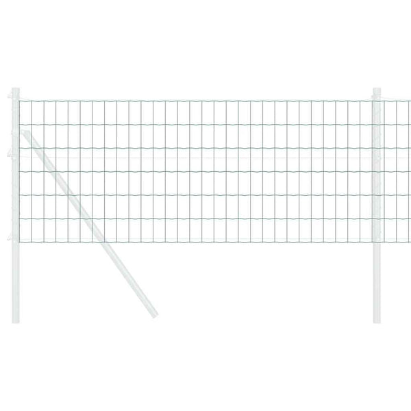 vidaXL Euro Fence Green 0.6 x 50 m PVC-coated Iron