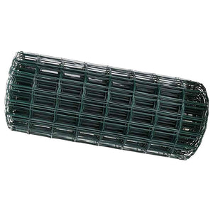 vidaXL Euro Fence Green 0.6 x 50 m PVC-coated Iron