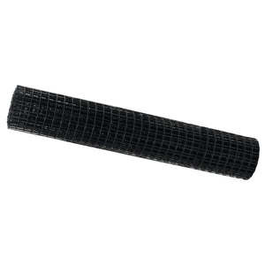 vidaXL Euro Fence Grey 1.6 x 10 m PVC-Coated Iron