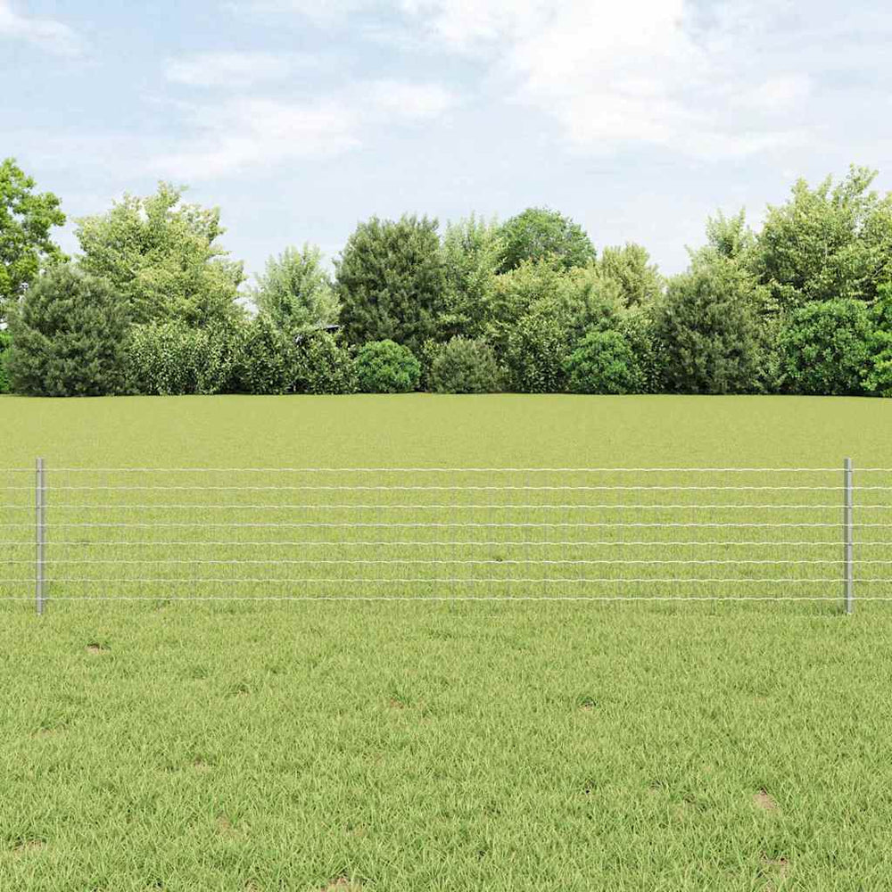 Zaunpfosten Silber 80cm, 44 Stk.