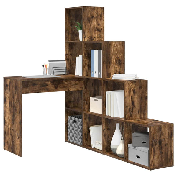 Eckschreibtisch Geräucherte Eiche 149,5 cm