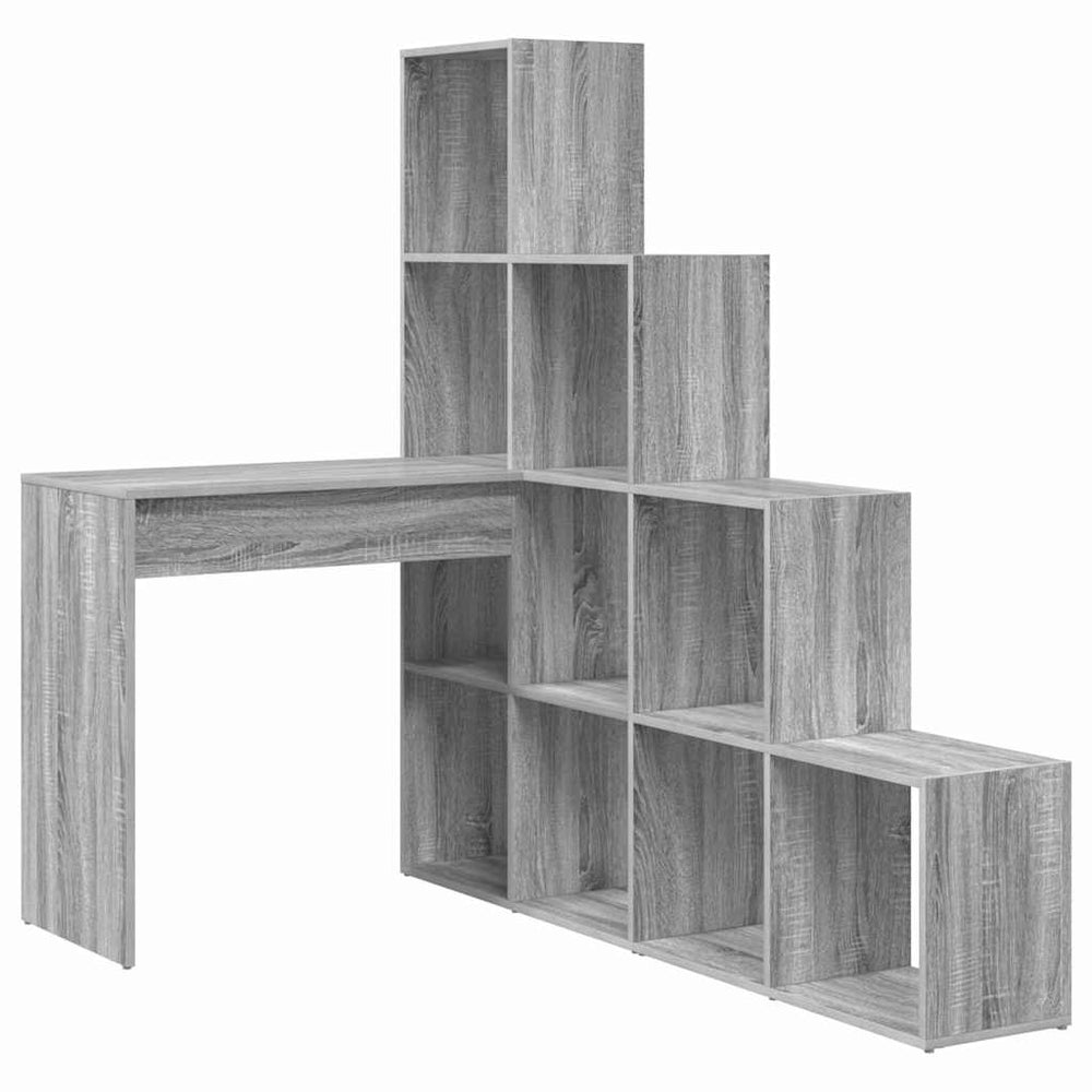 Eckschreibtisch Sonoma Grau 149,5x149,5 cm