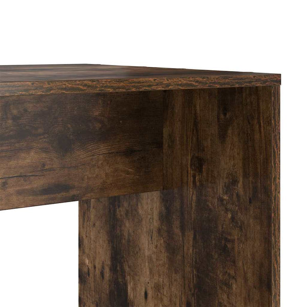 Schreibtisch mit Regal Geräucherte Eiche