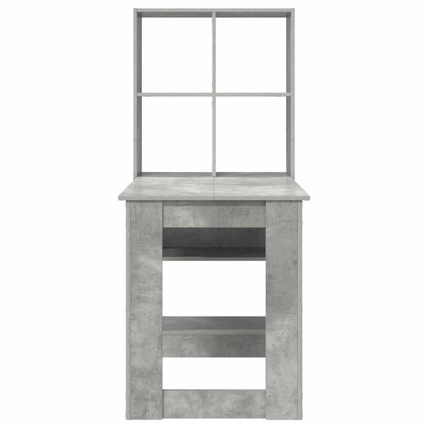 vidaXL Desk Concrete Grey 122 x 67 x 145 cm Engineered Wood