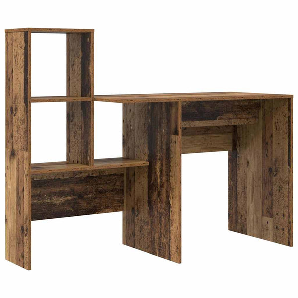 vidaXL Desk Reclaimed Wood 131.5 x 50 x 106.5 cm Engineered Wood